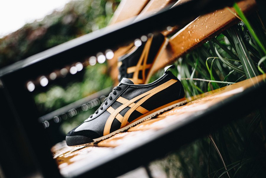 Onitsuka tiger mexico clearance 66 black honey gold