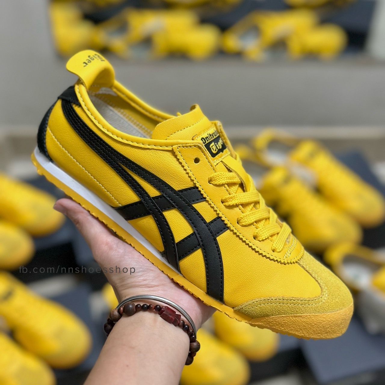 ONITSUKA MEXICO 66 YELLOW BLACK