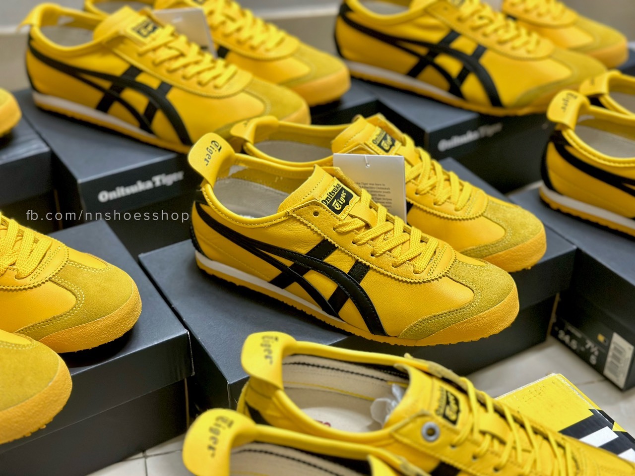 ONITSUKA MEXICO 66 YELLOW BLACK