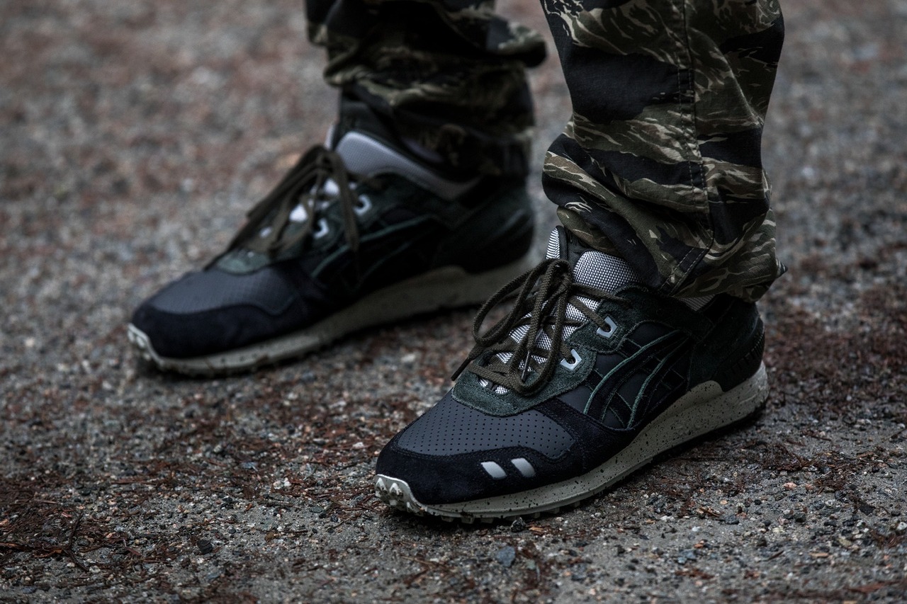 HAVEN X ASICS GEL LYTE MT FOREST GREEN