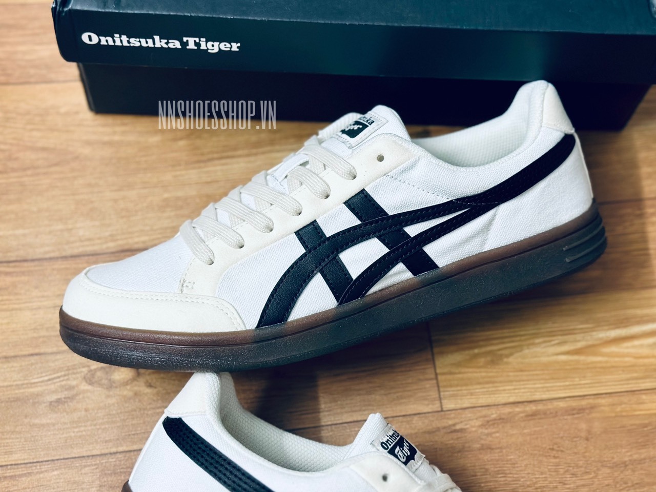 ONITSUKA TIGER ADVANTI CREAM BLACK