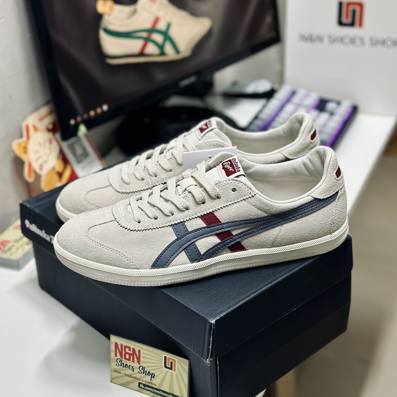 ONITSUKA TIGER TOKUTEN CREAM GREY