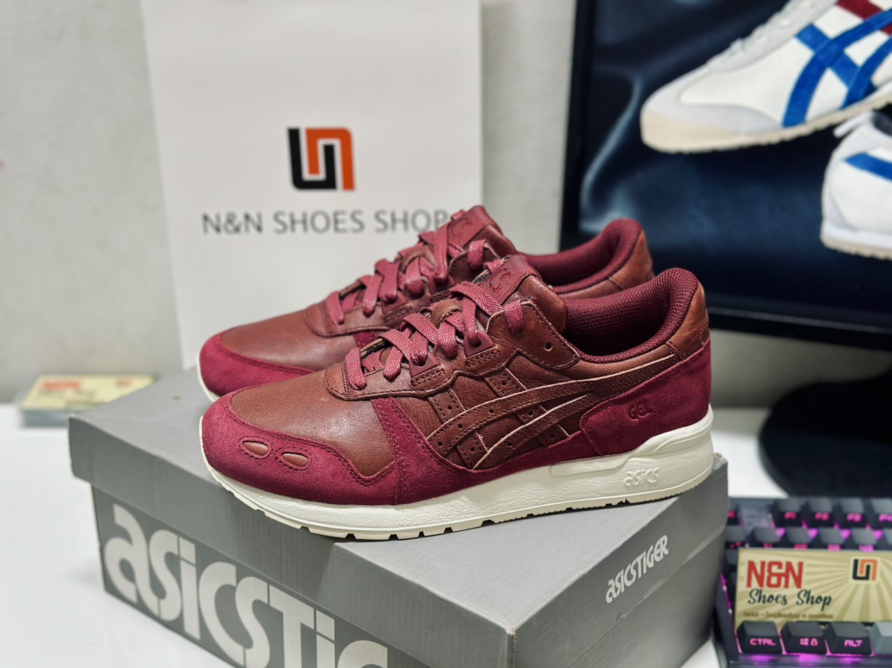 ASICS GEL LYTE BURGUNDY