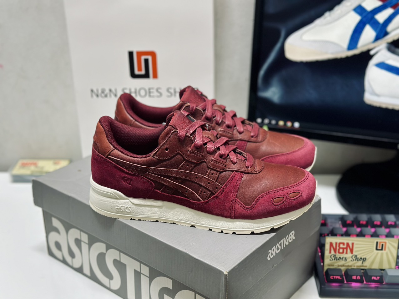 ASICS GEL LYTE BURGUNDY