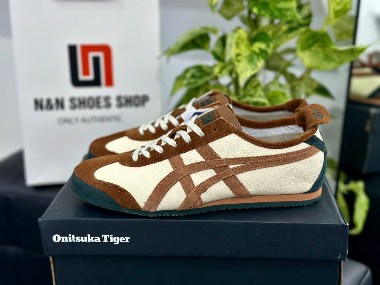 ONITSUKA MEXICO 66 CREAM COFFEE