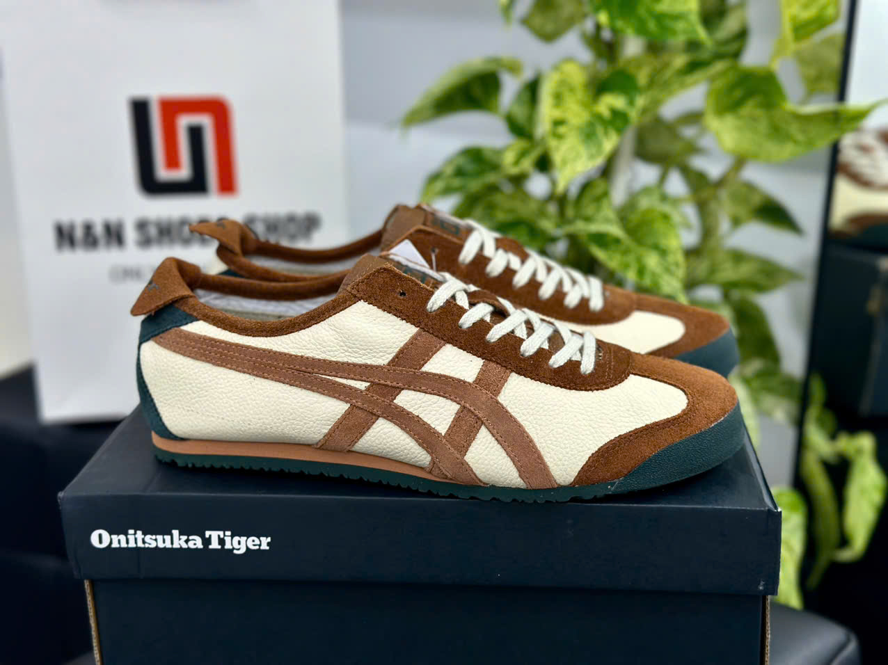 ONITSUKA MEXICO 66 CREAM COFFEE