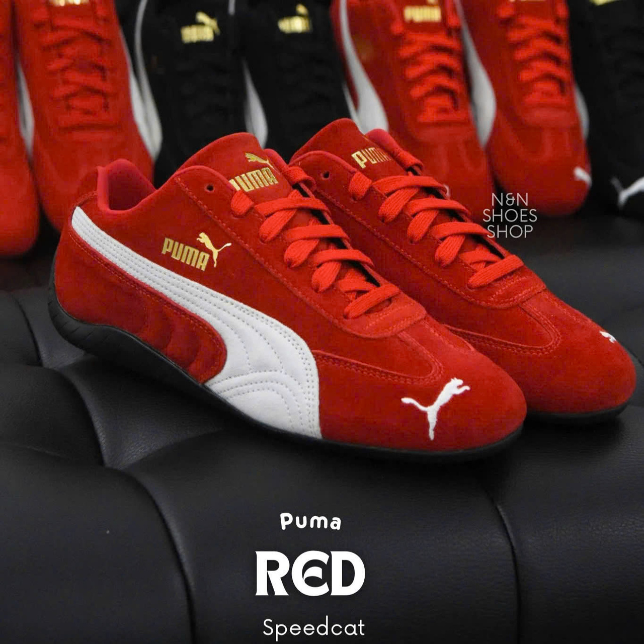 PUMA SPEEDCAT OG RED WHITE