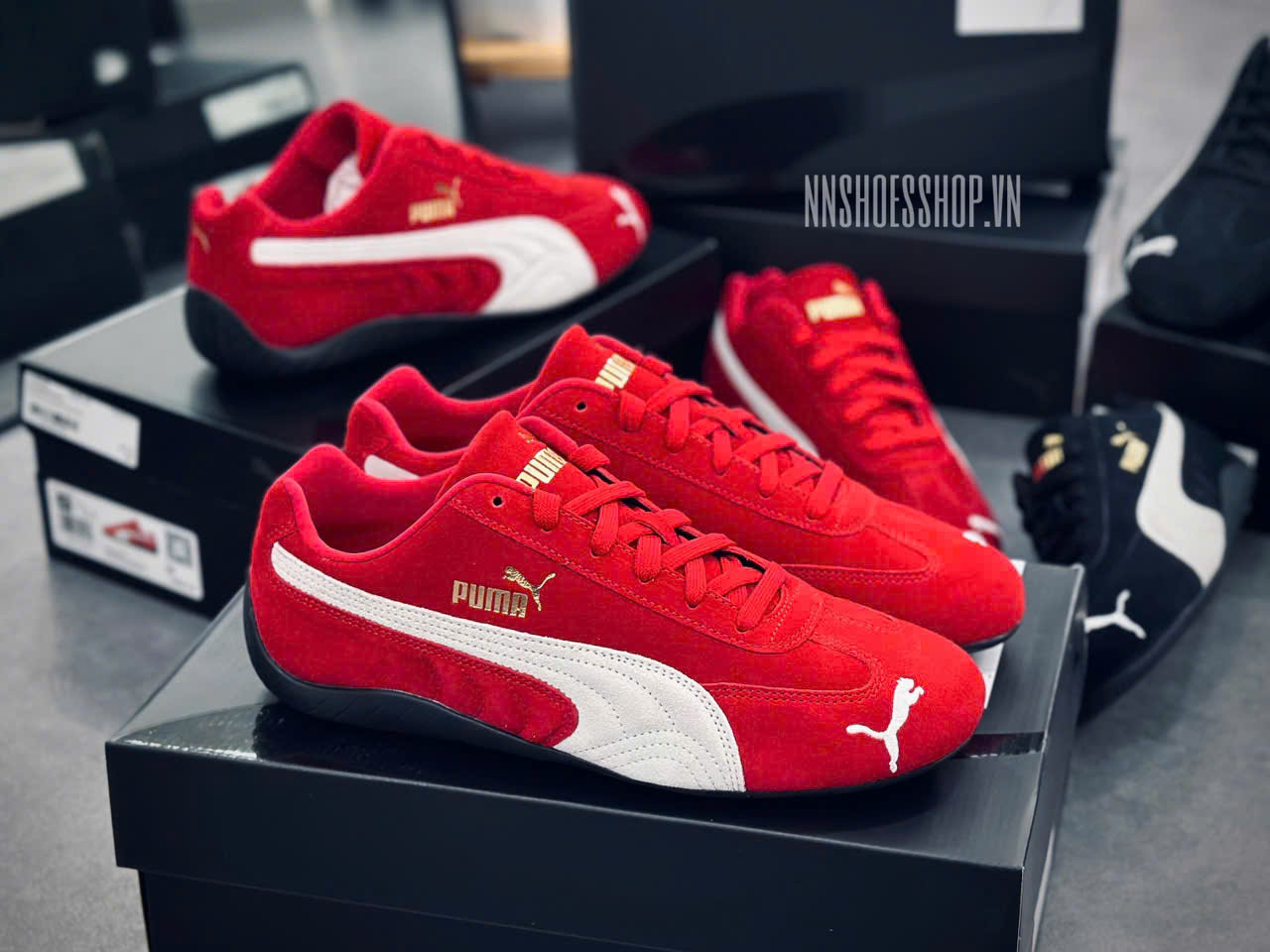 PUMA SPEEDCAT OG RED WHITE