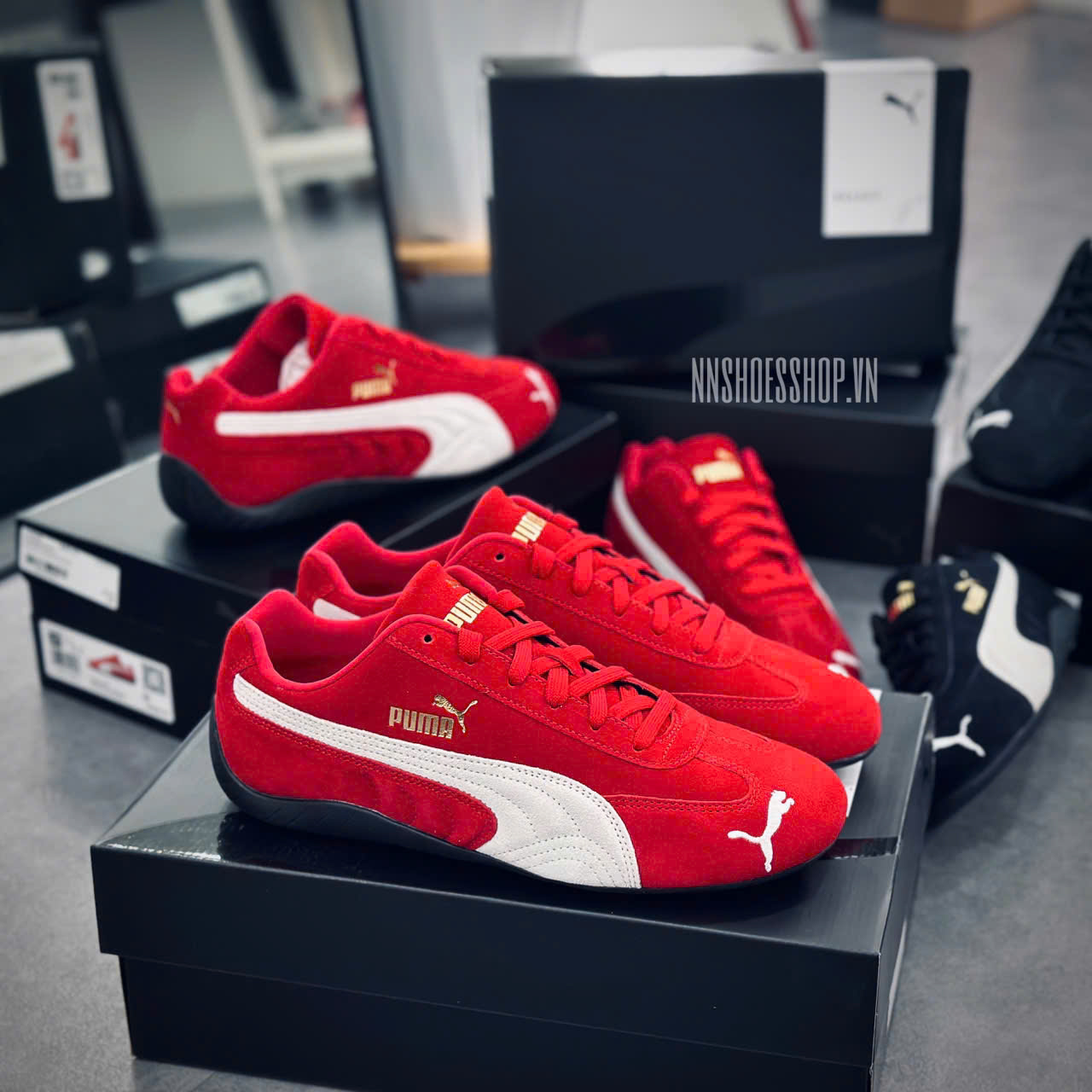 PUMA SPEEDCAT OG RED WHITE