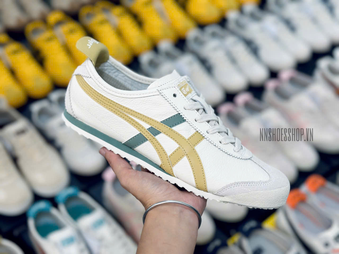 ONITSUKA MEXICO 66 CREAM MINERAL BROWN