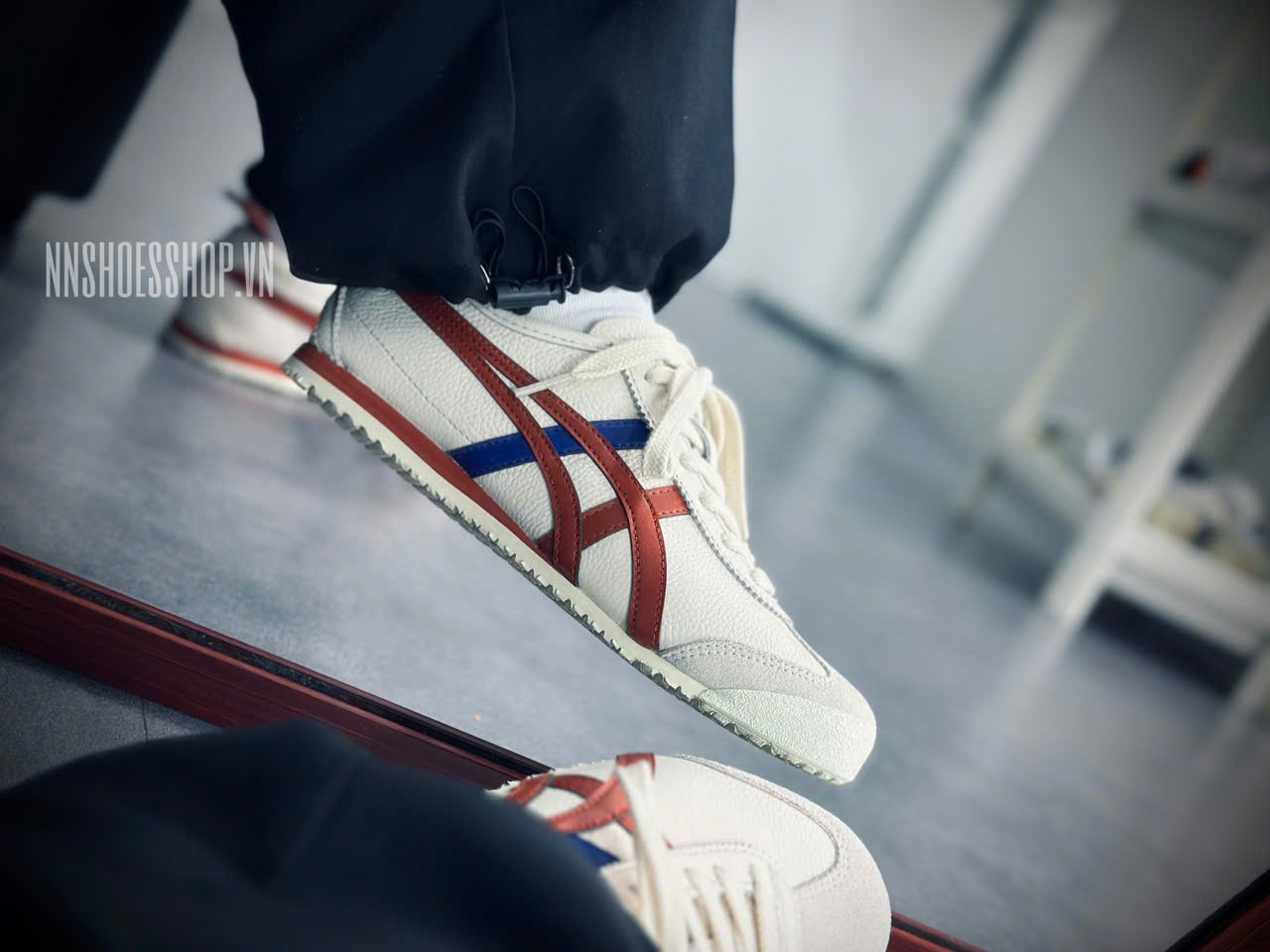 ONITSUKA MEXICO 66 BIRCH RUST RED