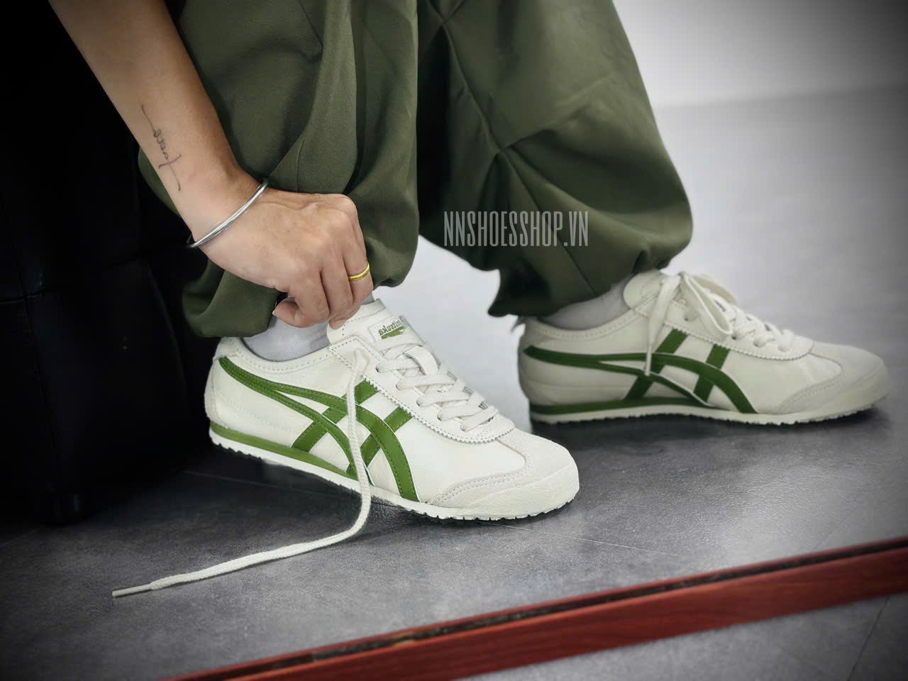 ONITSUKA MEXICO 66 CREAM GREEN