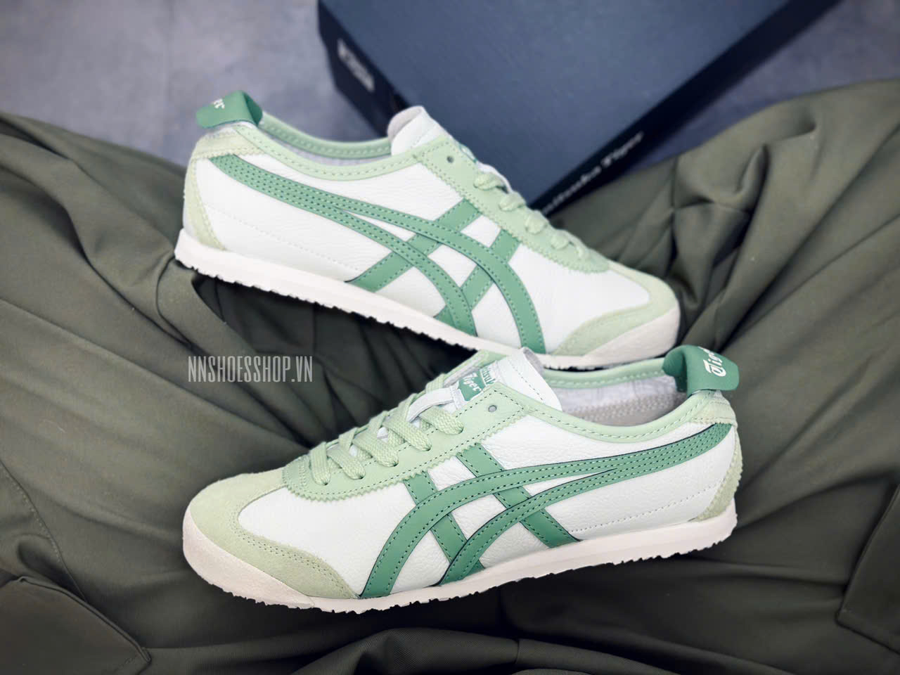 ONITSUKA MEXICO 66 AIRY GREEN VERDIGRES GREEN