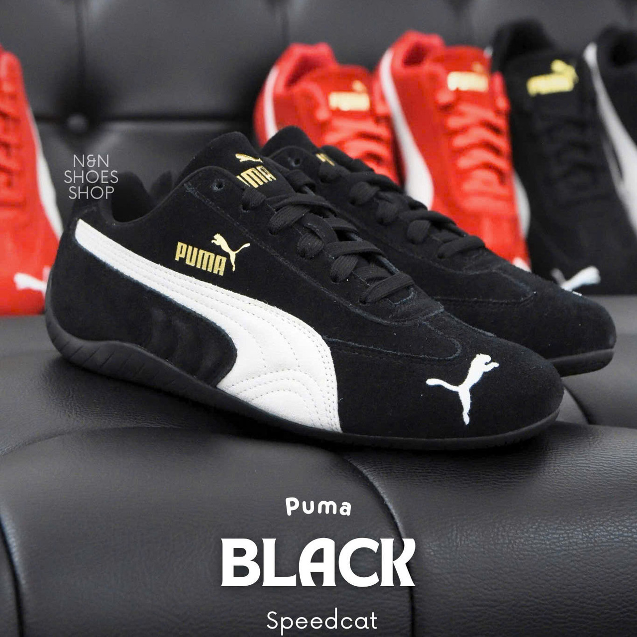 PUMA SPEEDCAT OG BLACK WHITE