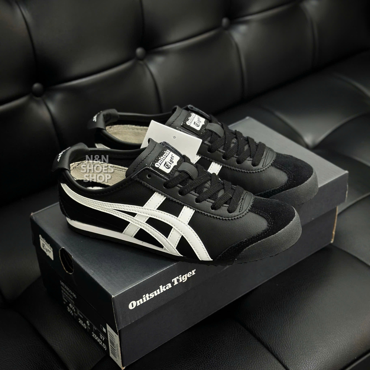 ONITSUKA MEXICO 66 BLACK WHITE