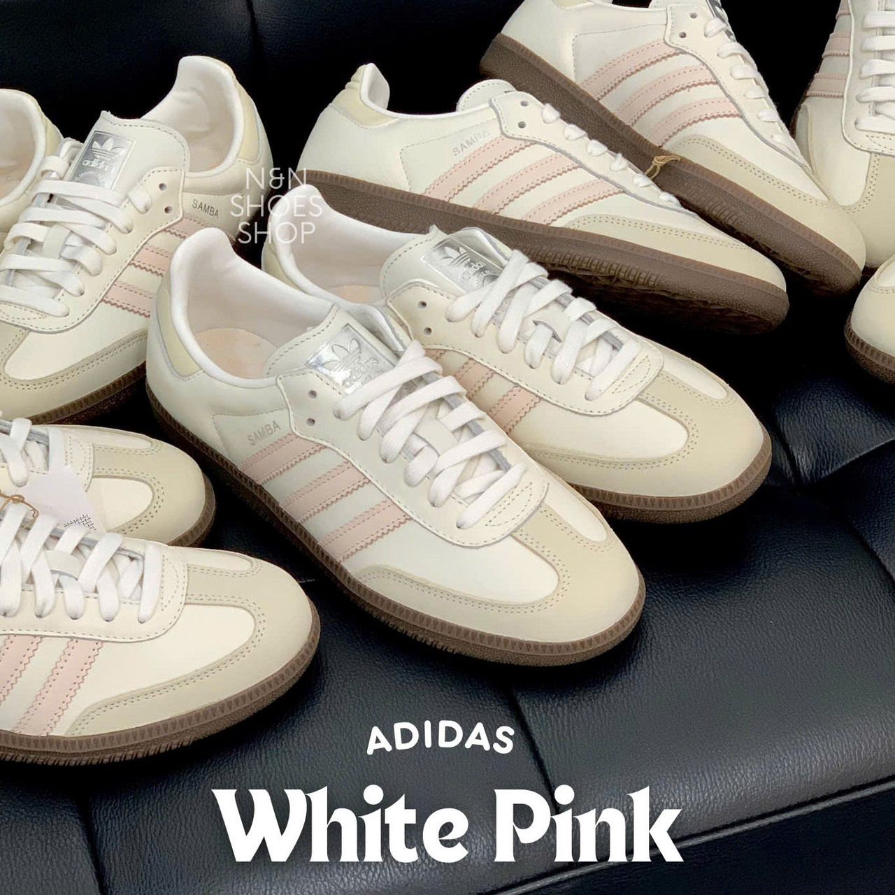 SAMBA OG PINK CLOUD WHITE