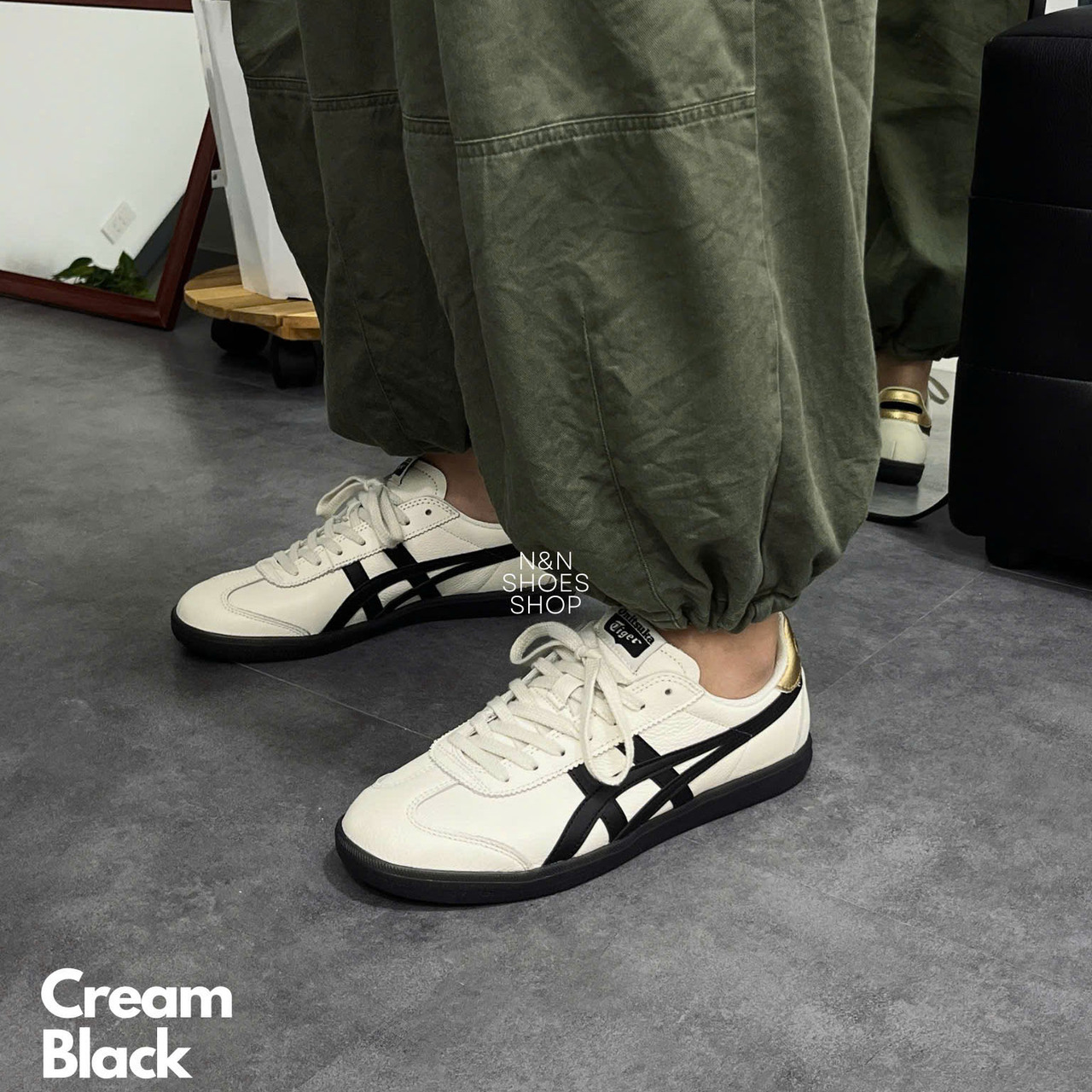 ONITSUKA TOKUTEN CREAM BLACK