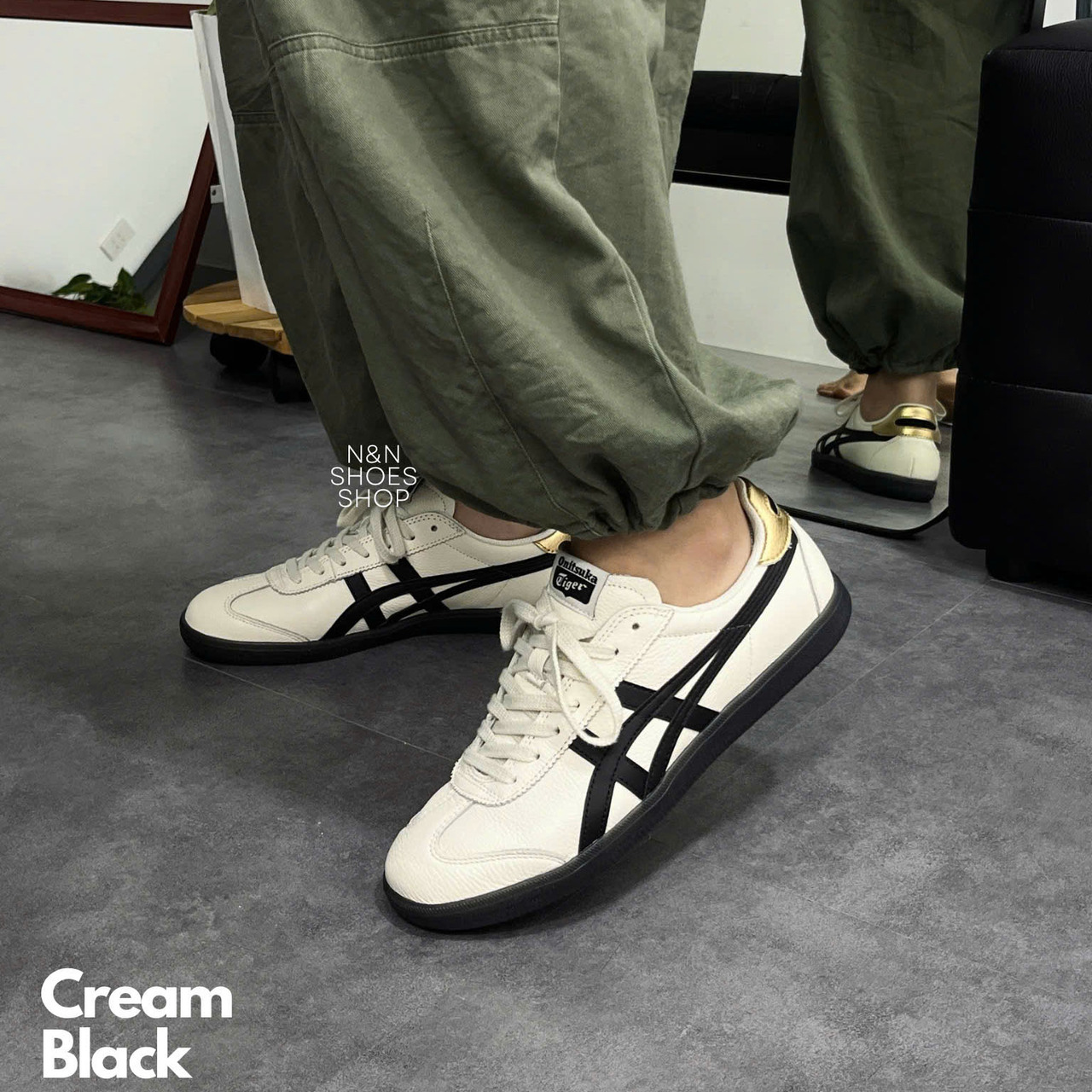 ONITSUKA TOKUTEN CREAM BLACK