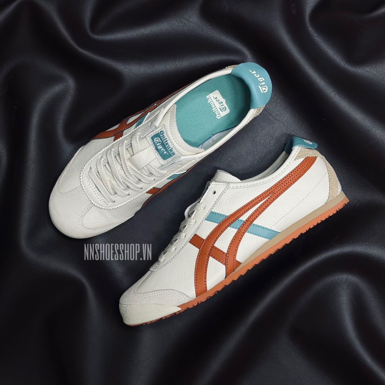 ONITSUKA MEXICO 66 CREAM PIQUANT ORANGE