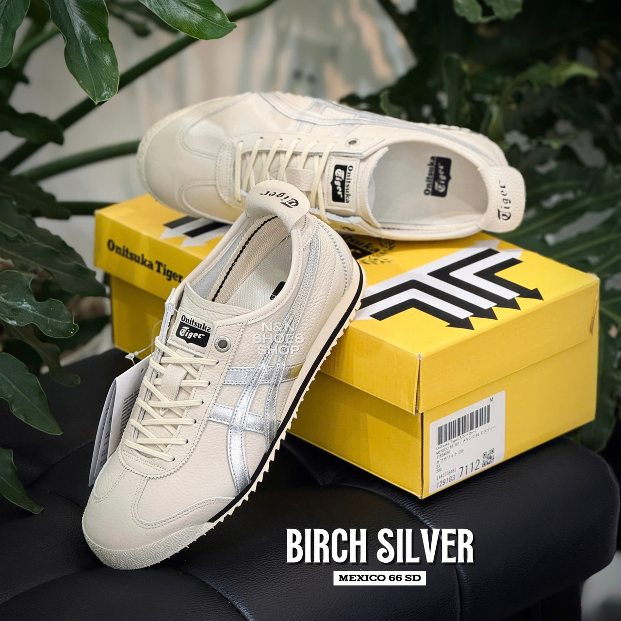 ONITSUKA MEXICO 66 SD BIRCH SILVER ONITSUKA MEXICO 66 SD BIRCH SILVER