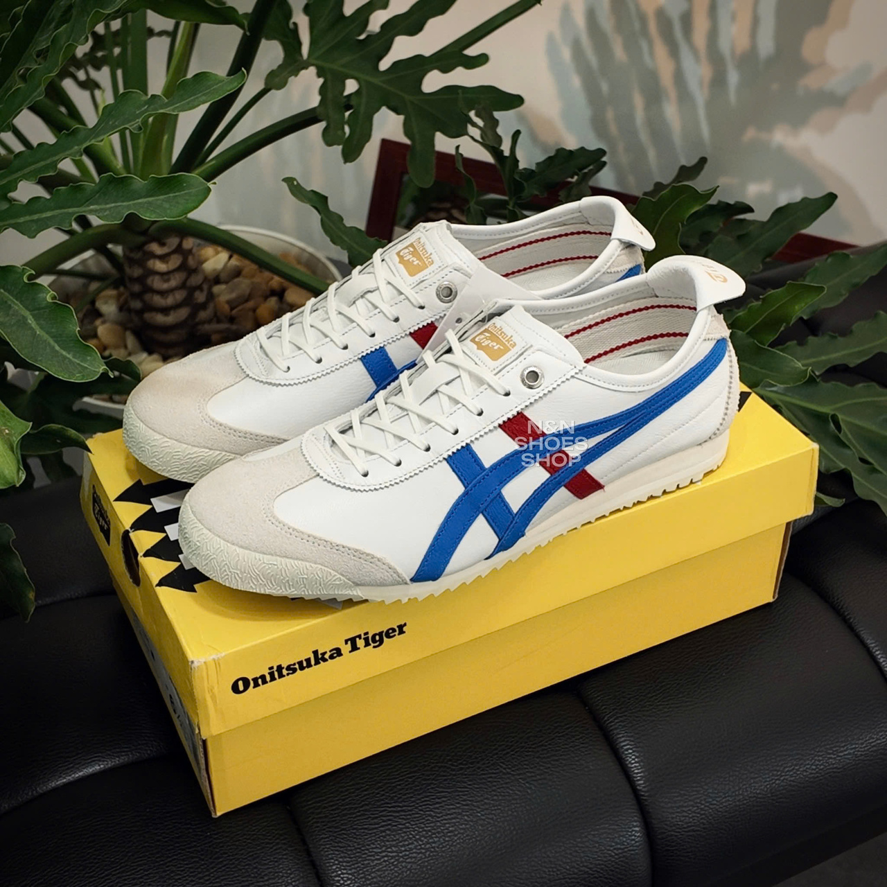 ONITSUKA MEXICO 66 SD WHITE BLUE ONITSUKA MEXICO 66 SD WHITE BLUE