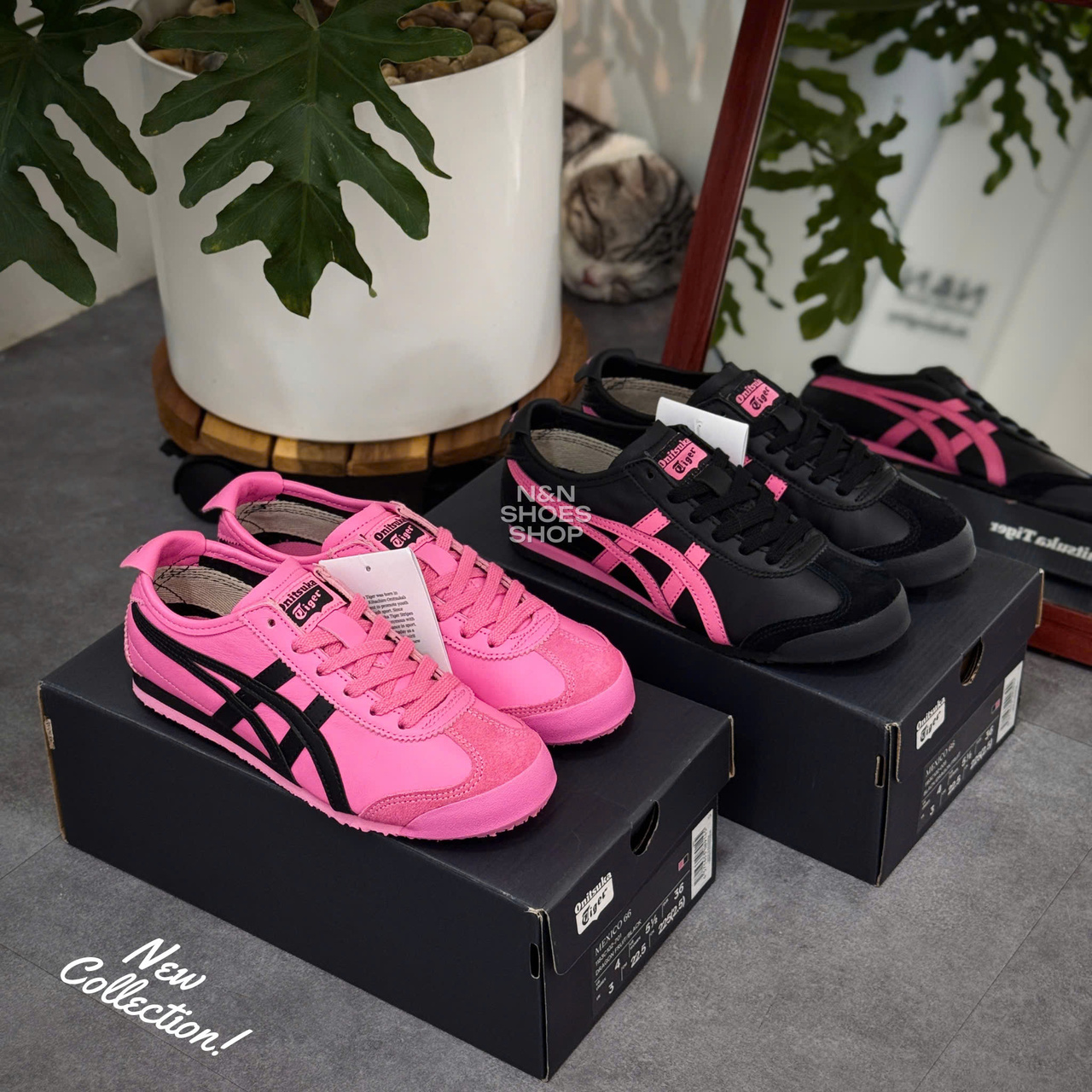 ONITSUKA MEXICO 66 DRAGON FRUIT BLACK ONITSUKA MEXICO 66 DRAGON FRUIT BLACK