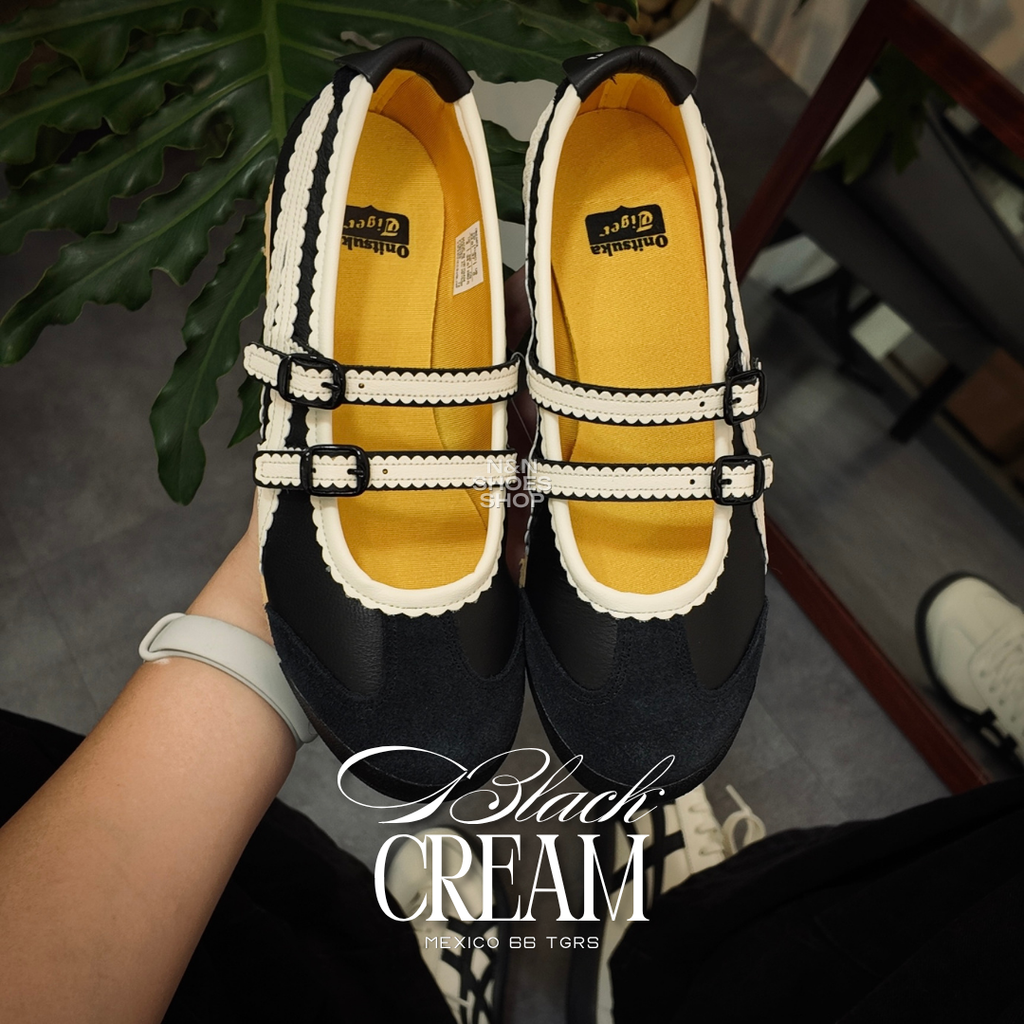 ONITSUKA MEXICO 66 TGRS BLACK CREAM ONITSUKA MEXICO 66 TGRS BLACK CREAM