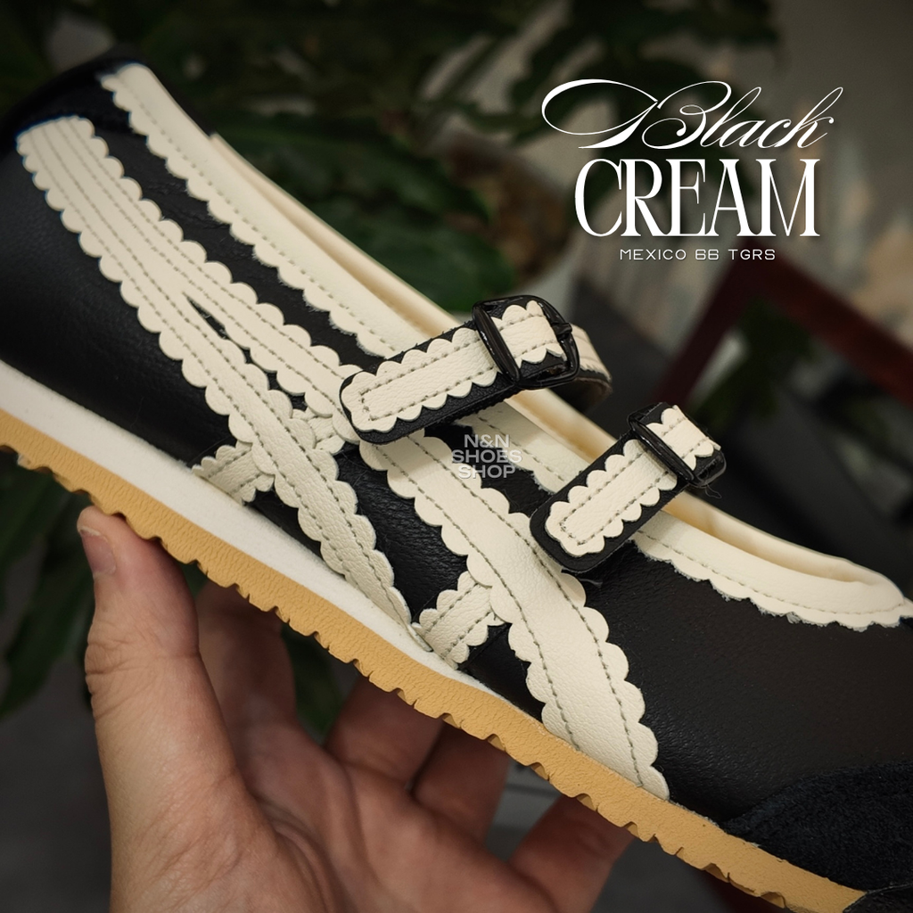 ONITSUKA MEXICO 66 TGRS BLACK CREAM ONITSUKA MEXICO 66 TGRS BLACK CREAM